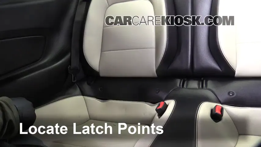 2015 Ford Mustang EcoBoost 2.3L 4 Cyl. Turbo Car Seats Install